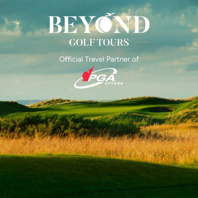Partnership Graphic - Beyond Golf Tours and Ottawa PGA