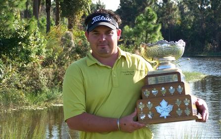 Eric Landreville goes Wire-to-Wire to win the 2007 Canadian PGA CPC