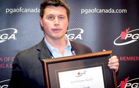 2013 PGA of Canada National Awards - Scott Kolb