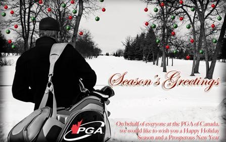 Season's Greetings from the PGA of Canada