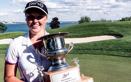 Brooke Henderson Defends Her PGA Women's Championship of Canada Title