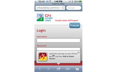 Premiers élans CN lance une application mobile