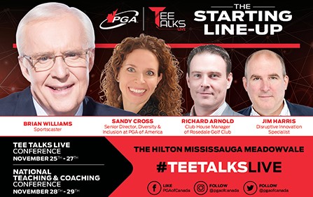 Teetalk Tee Talks Live Save the Date: Archive - PGA of Canada