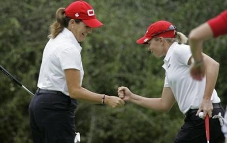 Canadian Duo Lorie Kane and Alena Sharp Place 6th at the Women's World Cup of Golf