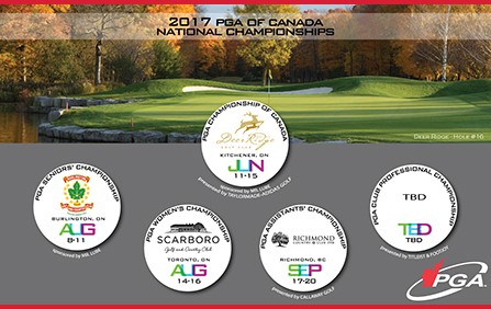 PGA of Canada National Championship Schedule 