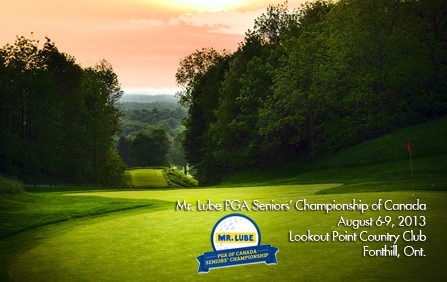 Mr. Lube PGA Seniors' Championship of Canada heads to Lookout Point