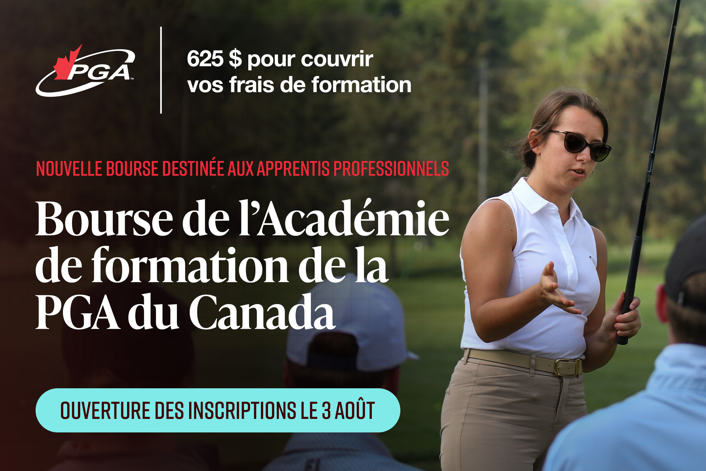 Bourse de l'Académie de formation de la PGA du Canada