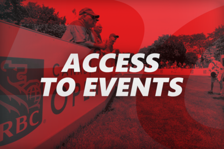 Access to Golf Events