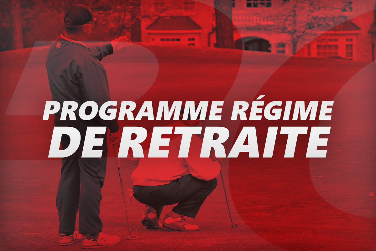 Programme régime de retraite