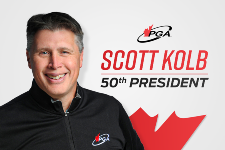 Scott Kolb welcomed as 50th President of the PGA of Canada