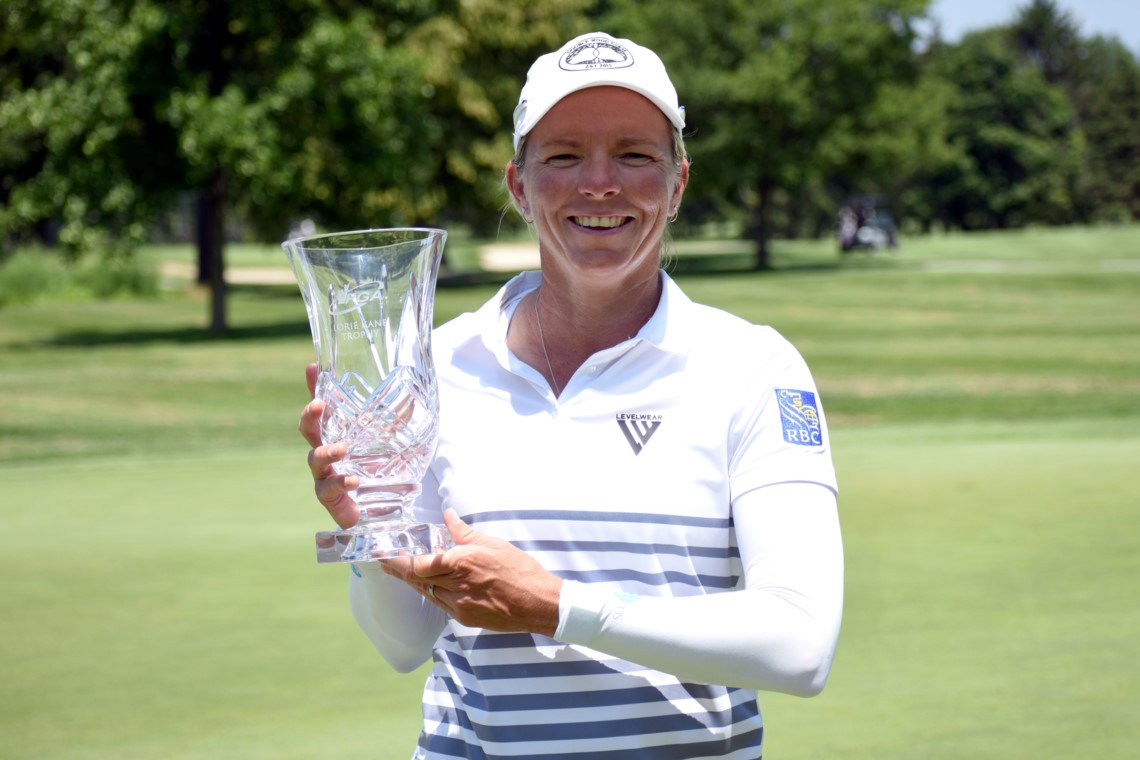 Alena Sharp crowned champion in Kingsville, claims fourth-career ORORO PGA Women's Championship of Canada title