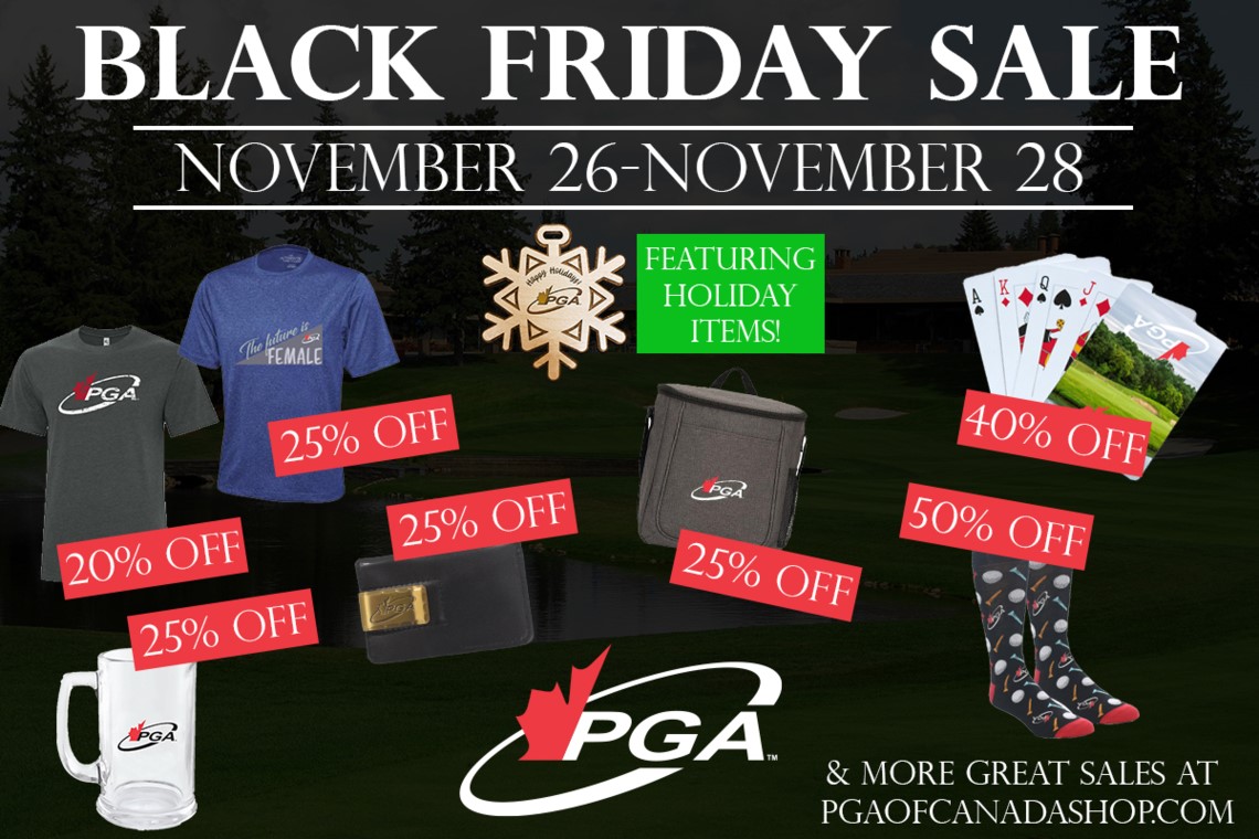 PGA of Canada Shop Black Friday Sale On Now