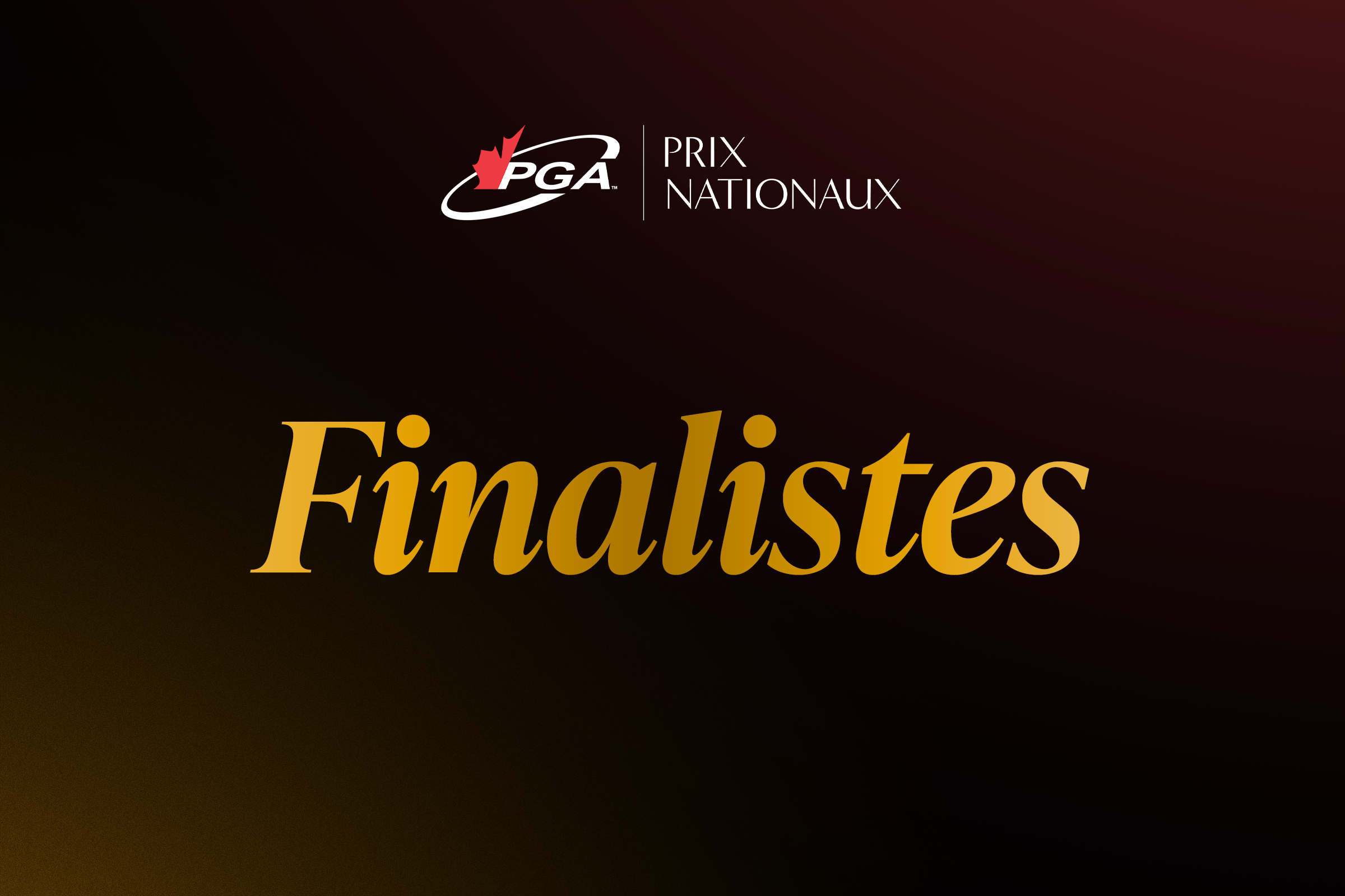 Finalistes des prix nationaux 2025