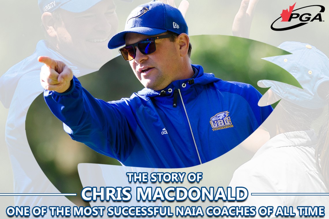Chris MacDonald’s Journey to Becoming One of the most Successful Golf Coaches in the NAIA