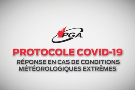 Protocole COVID-19 - Réponse aux conditions météorologiques extrêmes