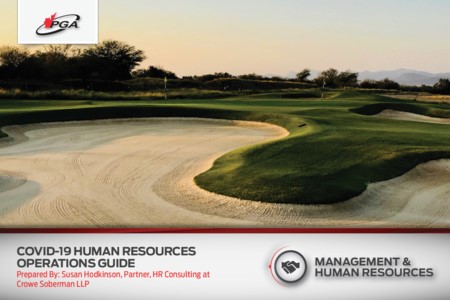 COVID-19 Human Resources Operations Guide