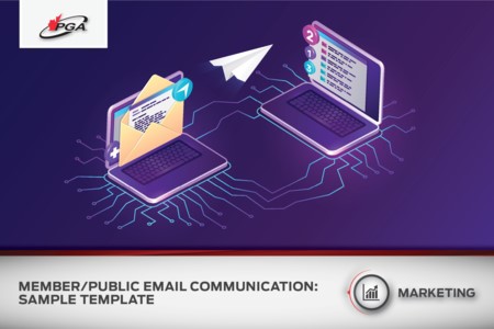 Member/Public Email Communication - Sample Template