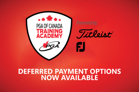 PGA of Canada Launches Deferred Education Payment Plan