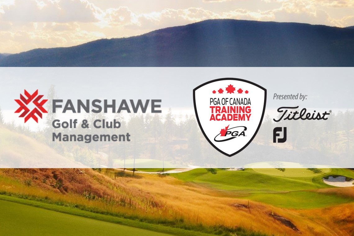 Fanshawe College Becomes Recognized Program in the PGA of Canada Training Academy presented by Titleist and Footjoy