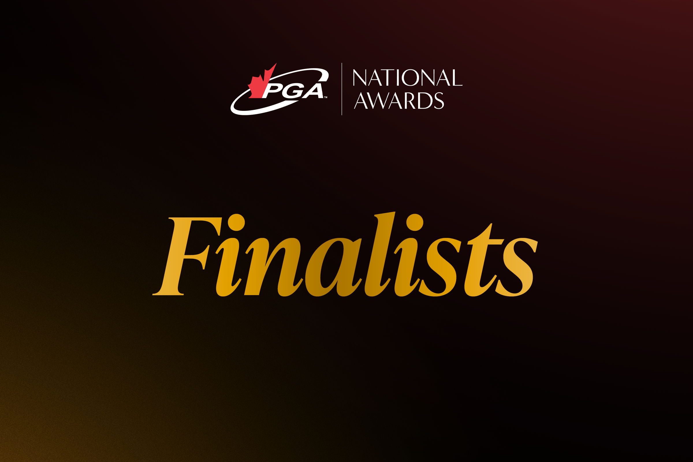 2025 National Awards Finalists