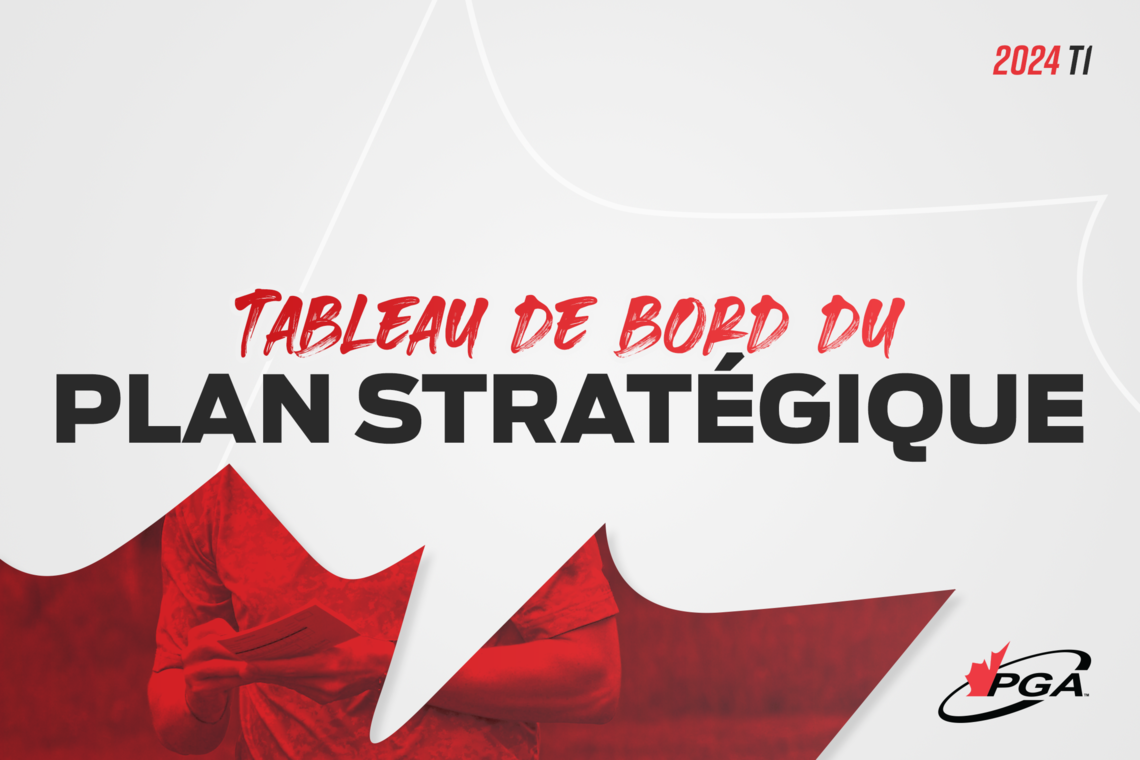 Mise à jour du Plan stratégique de PGA du Canada