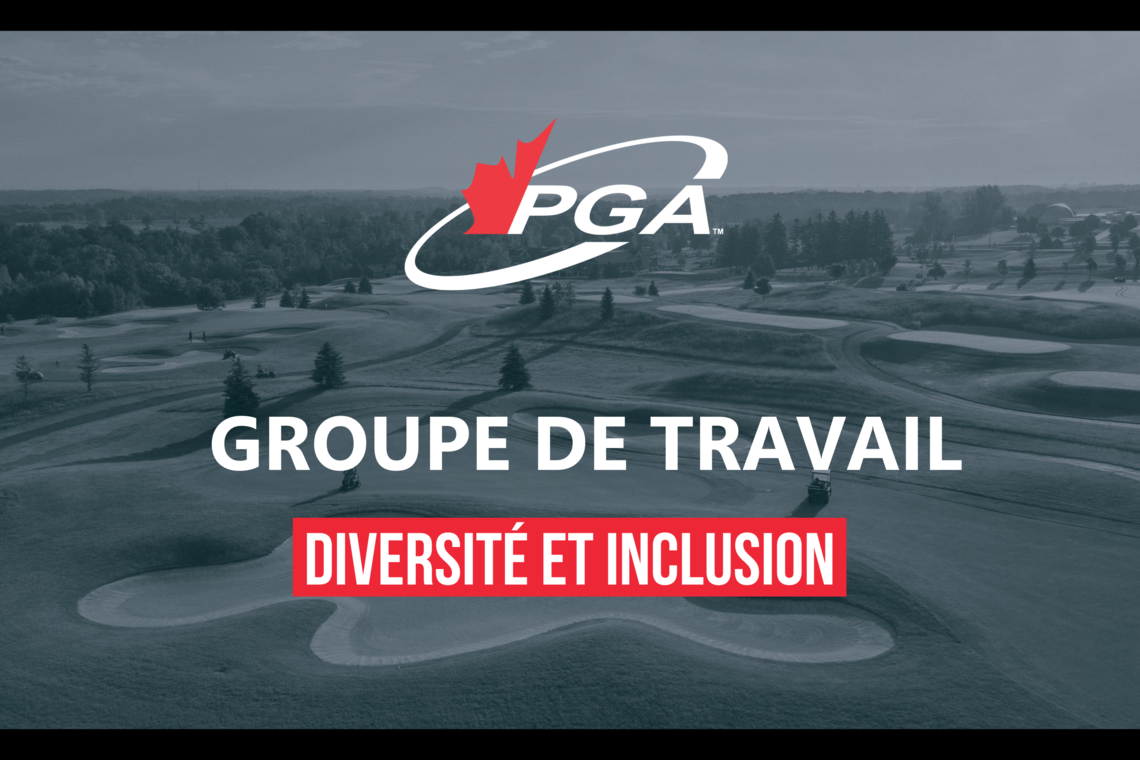 La PGA du Canada forme un groupe de travail sur la diversité et l'inclusion