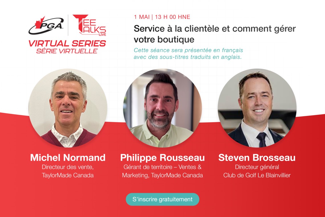 Tee Talks Live - 1 mai : Service à la clientèle et comment gérer votre magasin de détail