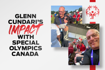 Glenn Cundari’s half-decade involvement with Special Olympics Canada