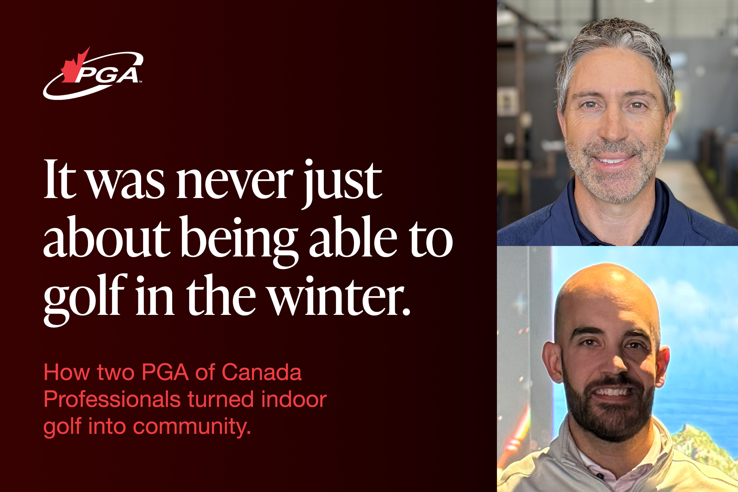 How Two PGA of Canada Professionals Turned Indoor Golf Into Community