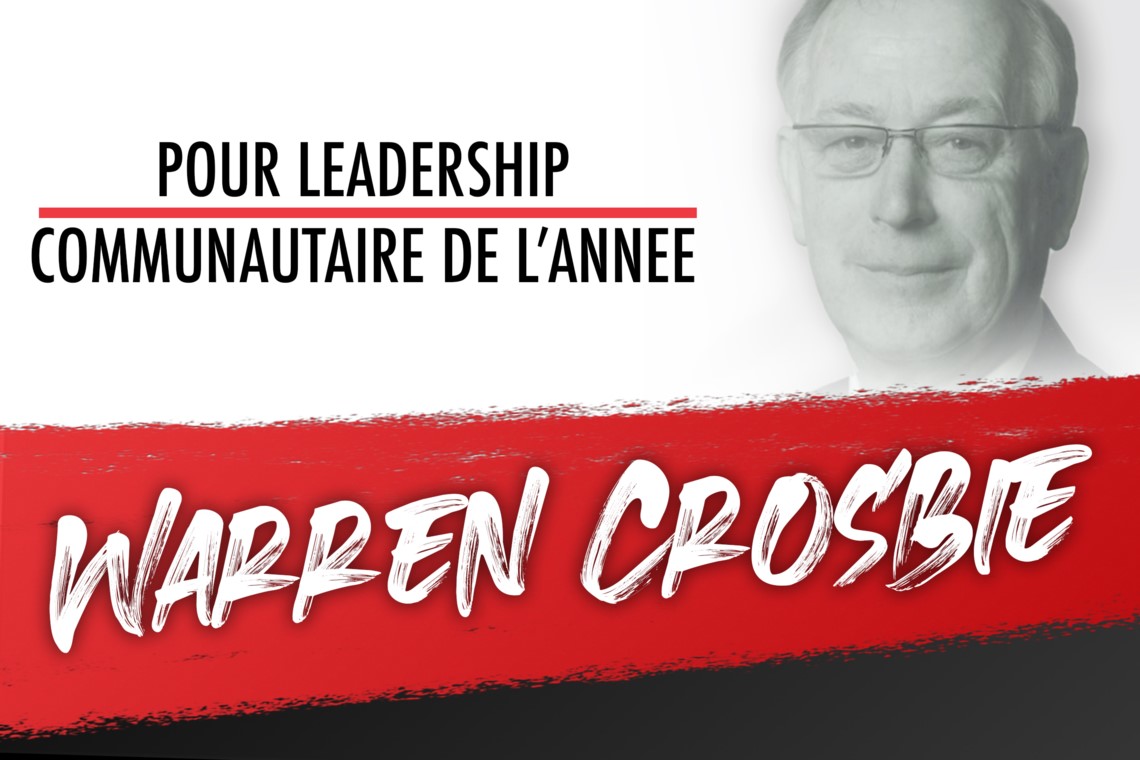 Ouverture des candidatures pour le prix Warren Crosbie du leader communautaire de l'année 2022