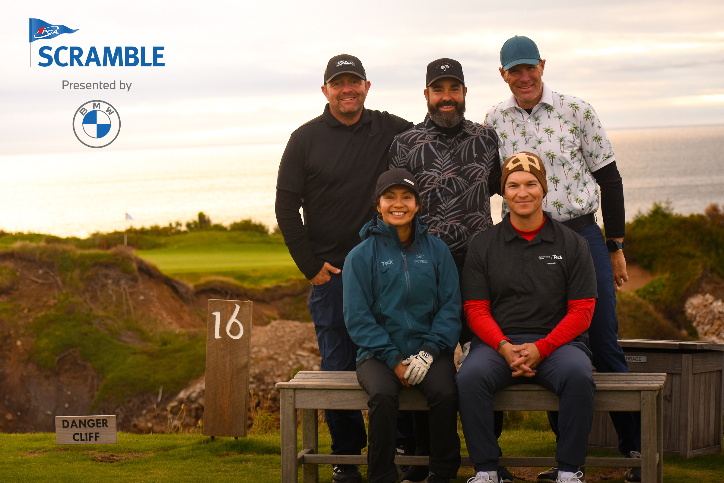 Shuswap National battles through tough conditions to take PGA Scramble presented by BMW National Final lead