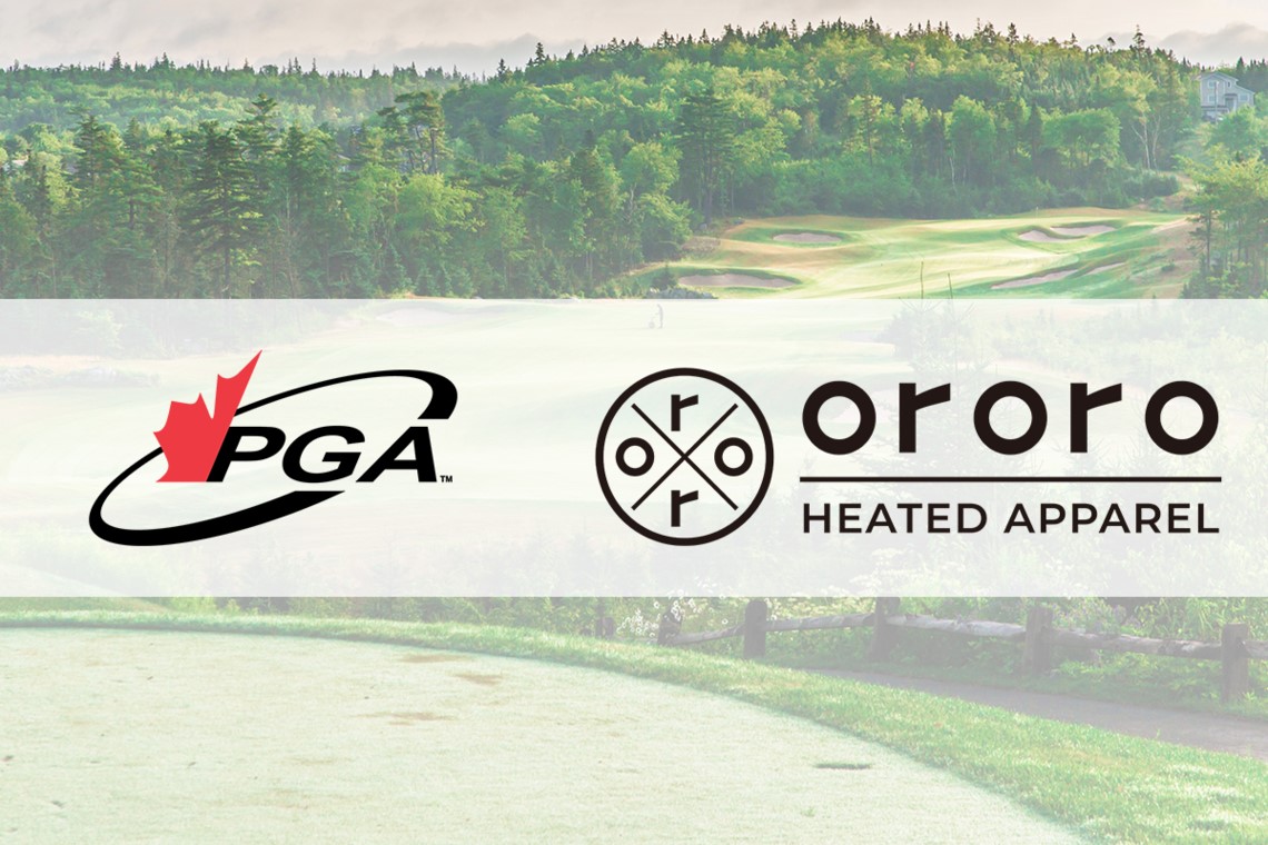 La PGA du Canada annonce que ORORO Heated Apparel devient son partenaire national