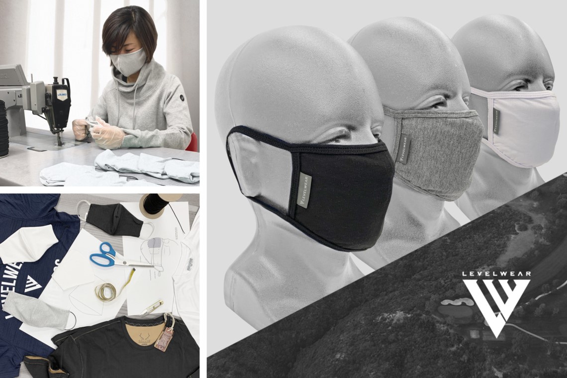 Levelwear se réinvente pour produire des masques, soutenant les communautés locales et les professionnels de la PGA du Canada dans le processus