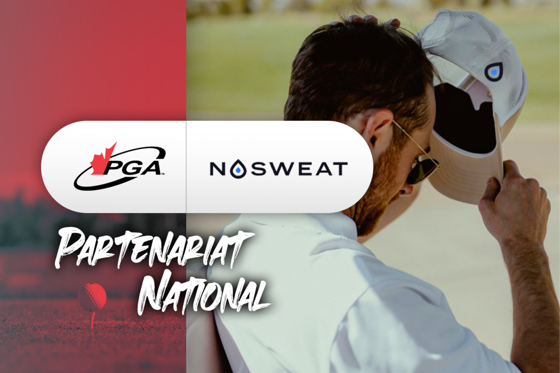 La PGA du Canada renouvelle son partenariat national avec NoSweat