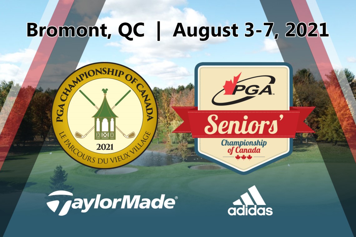 99th PGA Championship of Canada presented by TaylorMade Golf and adidas Golf announced - August 3-7