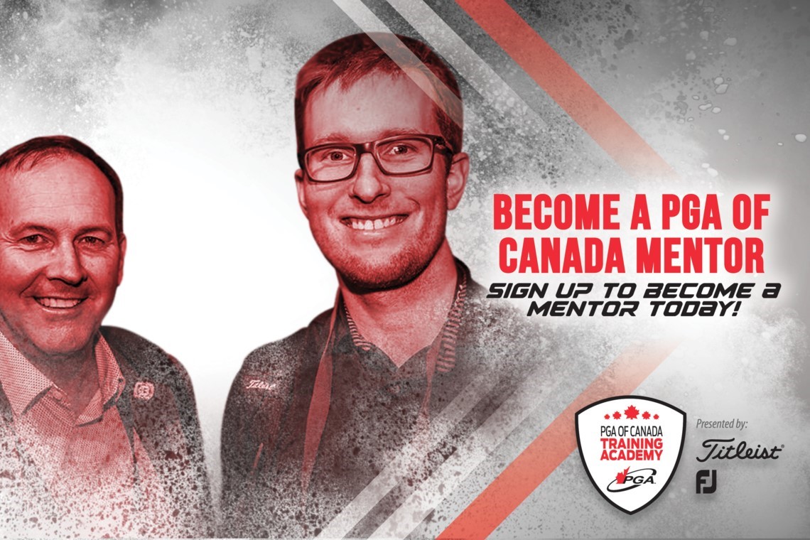 Mentorship is BACK! Sign up today to help shape the future of the PGA of Canada