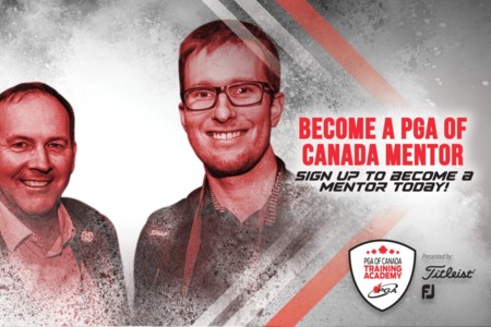 Mentorship is BACK! Sign up today to help shape the future of the PGA of Canada