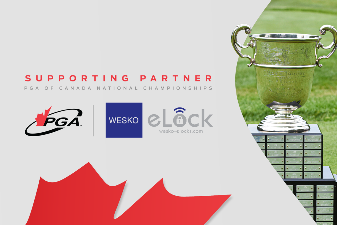 Wesko-eLocks devient partenaire de soutien des Championnats nationaux de la PGA du Canada