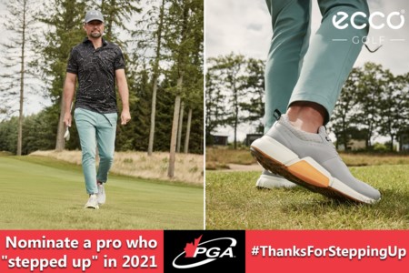 Say #ThanksForStepping Up and Nominate a Pro to win a pair of Ecco Shoes