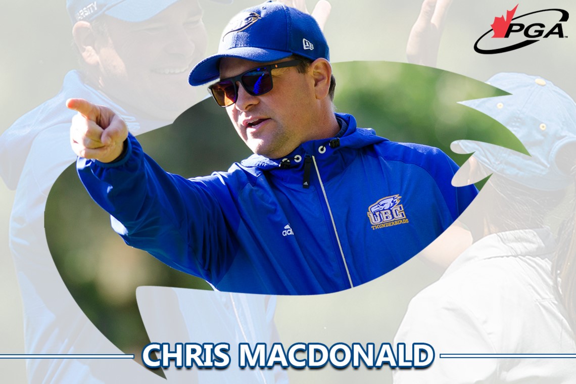 Le parcours de Chris MacDonald pour devenir un des meilleurs entraîneurs de golf NAIA
