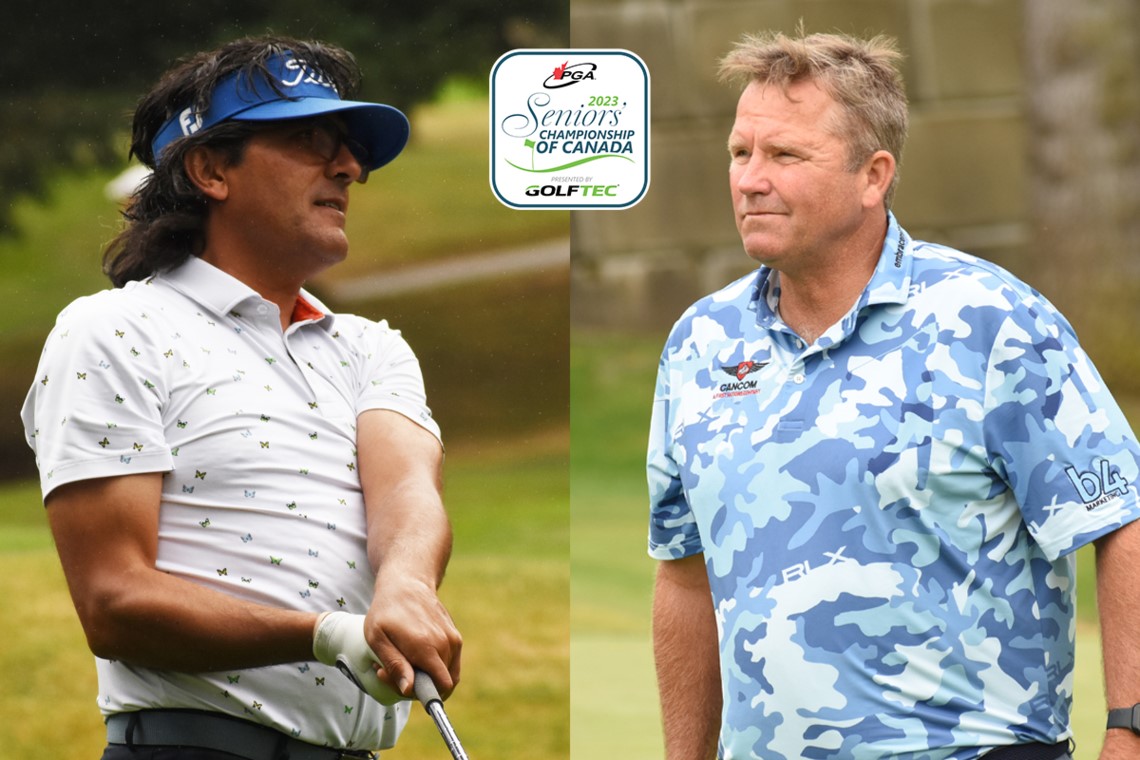 Moniz co-leads with McLean after firing low-career National Championship round at PGA Seniors' Championship of Canada presented by GOLFTEC