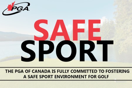 The PGA of Canada’s Commitment to Safe Sport