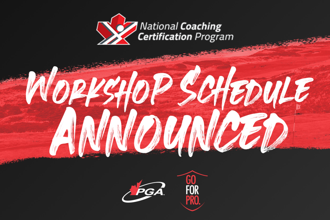 Golf's National Coaching Certification Program's 2023 Workshop Schedule Announced