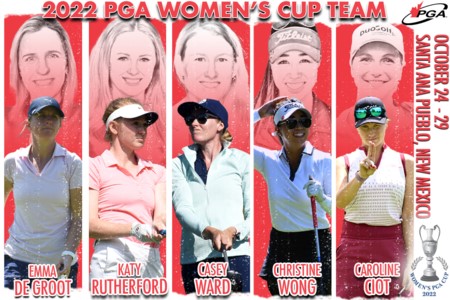 De Groot, Rutherford, Ward, Ciot et Wong représenteront le Canada à la Coupe féminine de la PGA du 24 au 29 octobre au Nouveau-Mexique