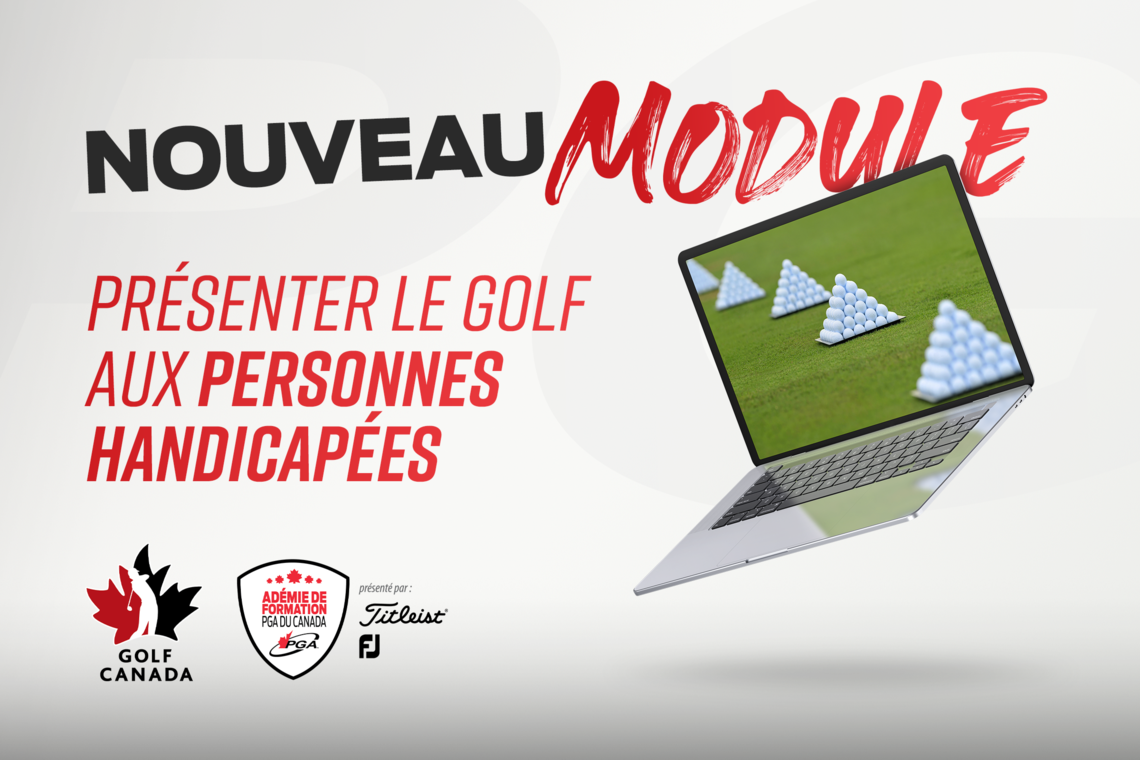 Présenter le golf aux personnes handicapées