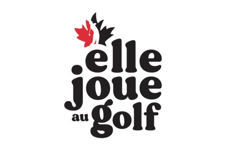 Elle joue au golf