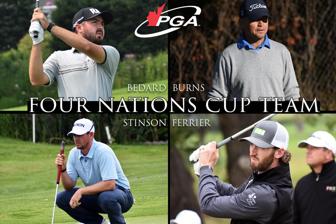 Four PGA of Canada Professionals Set for Four Nations Cup in South Africa