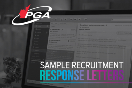 Sample Recruitment Process Email Responses