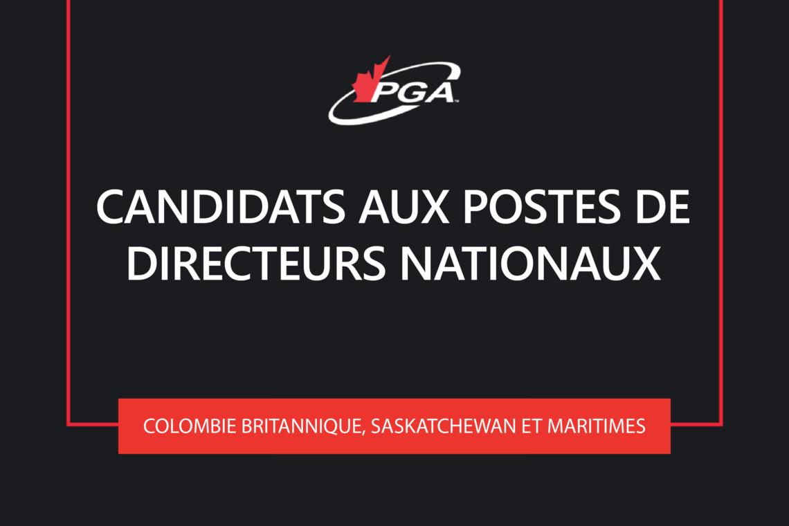 NOMINATION DES MEMBRES DU CONSEIL D'ADMINISTRATION NATIONAL DE LA COLOMBIE-BRITANNIQUE, DE LA SASKATCHEWAN ET DES MARITIMES