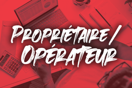Propriétaire/opérateur classe "A"